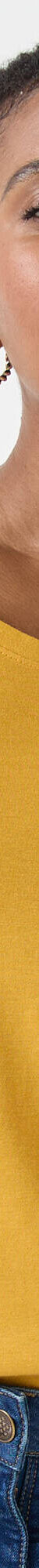 T-shirt col rond manches longues uni (curry) T-shirt col rond manches longues uni (curry)